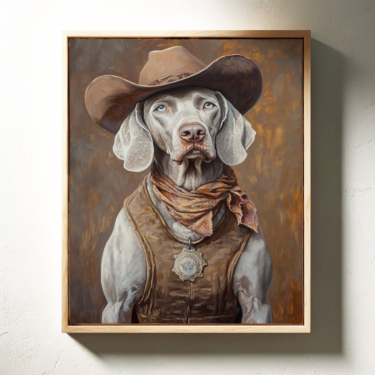 Weimaraner Desert Deputy