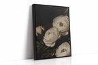 Ivory Roses in Baroque Shadow