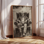 The Chair at Sundown