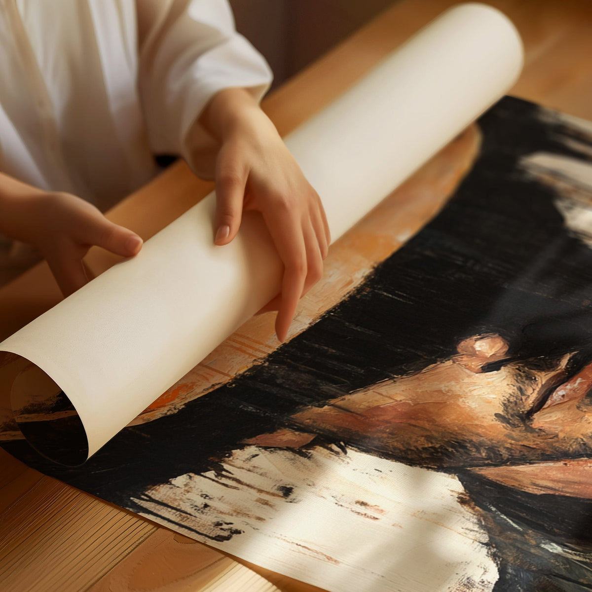 Shadowed Cowboy – Bold Western Expression