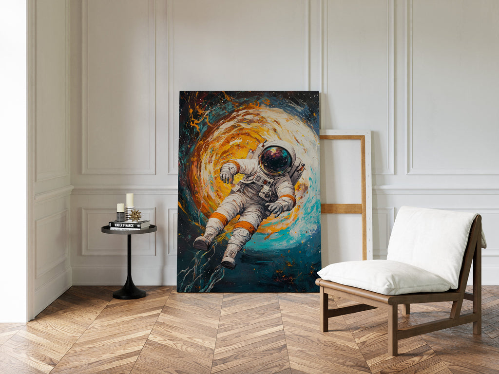 Astronaut in the Colorstorm