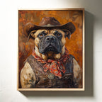 Bullmastiff Sheriff of the High Plains