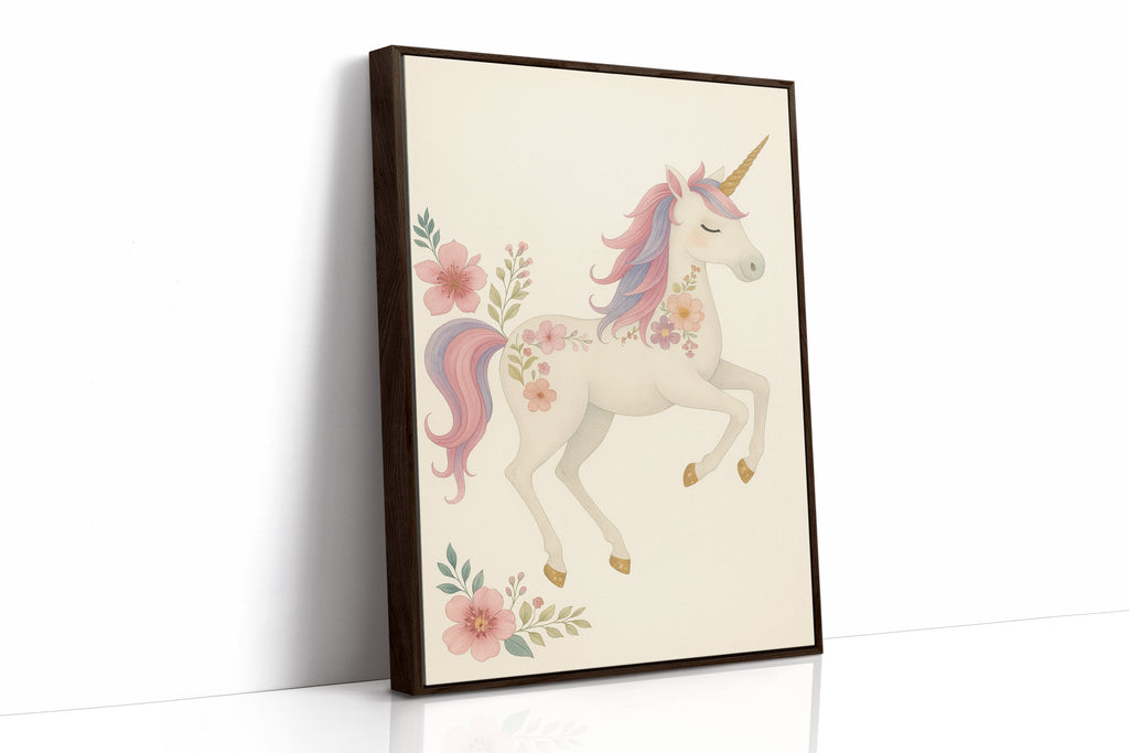 Blossom Mane Unicorn in Dreamy Pastels