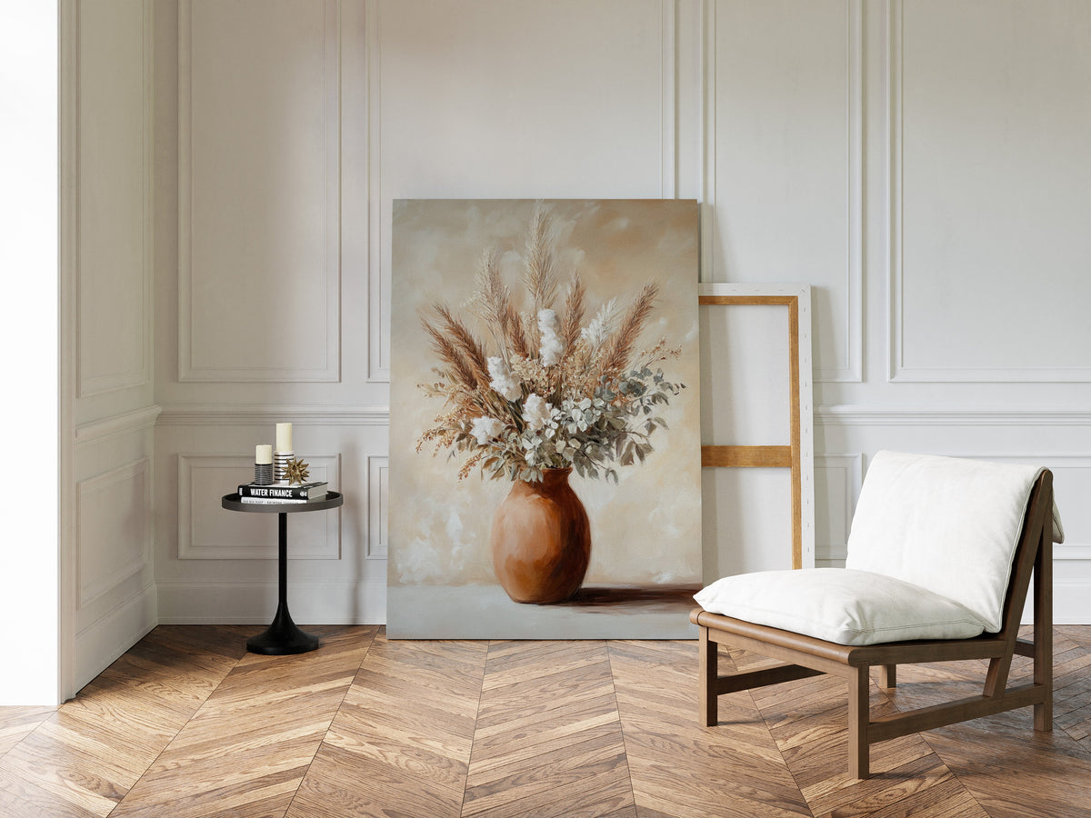 Earthen Still: Pampas in Clay
