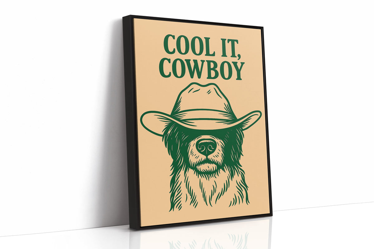 Cool It, Cowboy – Western Sass Meets Doggone Charm