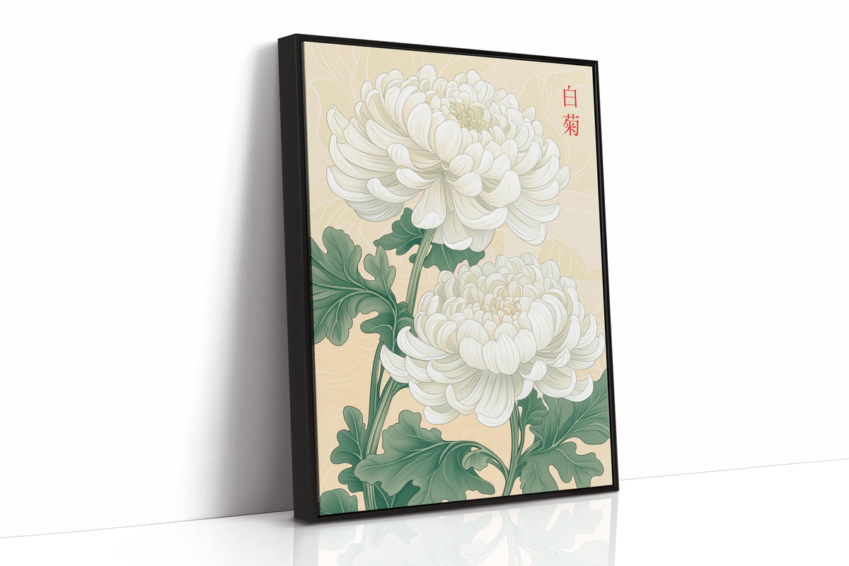 White Chrysanthemum – Symbol of Purity and Elegance