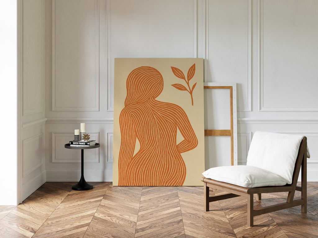 Earth Lines of the Feminine Form