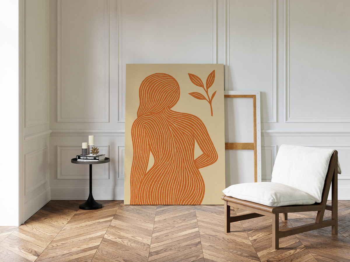 Earth Lines of the Feminine Form
