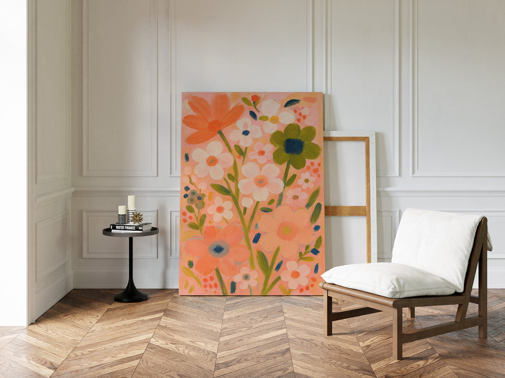 Blush Garden in Full Bloom