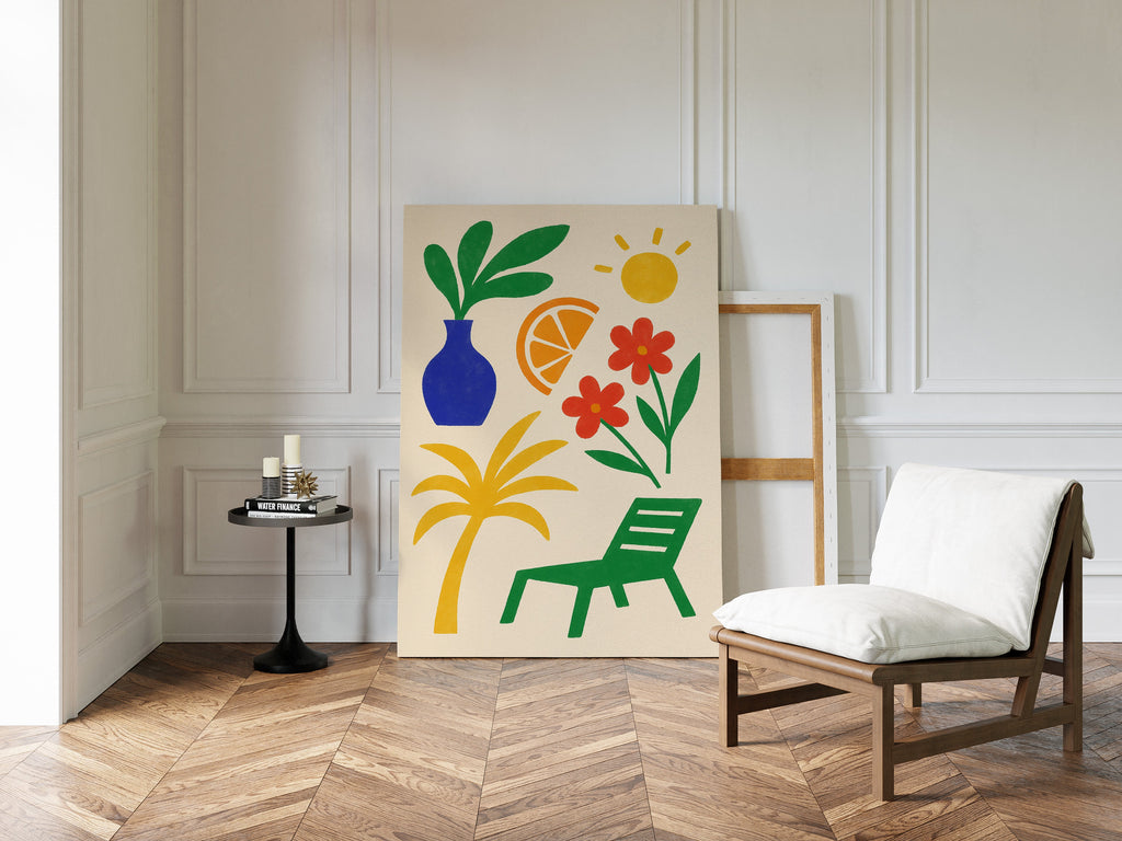 Sun Chair and Citrus Dreams