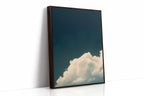 Rising Cloud Beneath Deep Sky