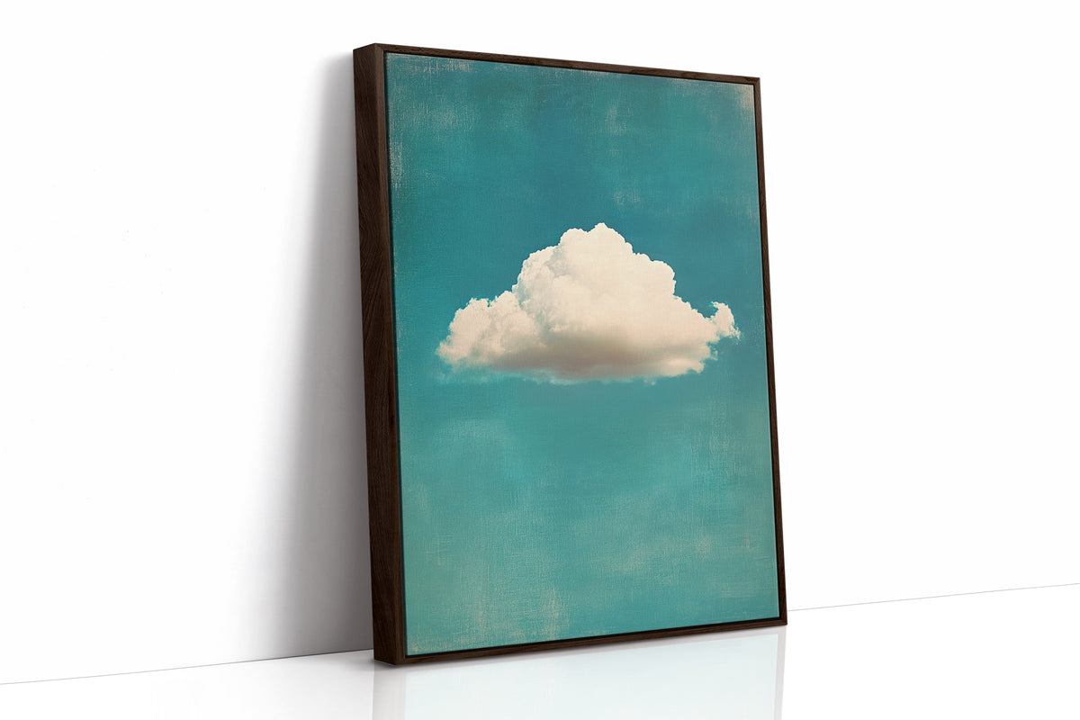 Daydream Cloud Over Turquoise Sky