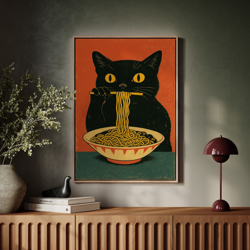 Ramen Raider – Midnight Noodles, Feline Style
