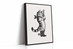 Purrpare for Trouble – Cowboy Cat Sheriff Print