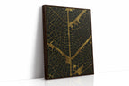 Gilded Leaf Veins