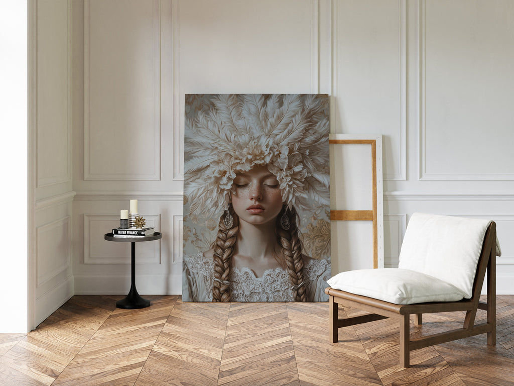 Crowned in Silence and Lace