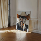 Western Edge - Bold & Fearless Cowboy Chic Canvas Art