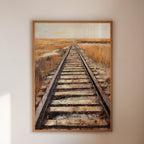 Nowhere Track Through the Open Plains