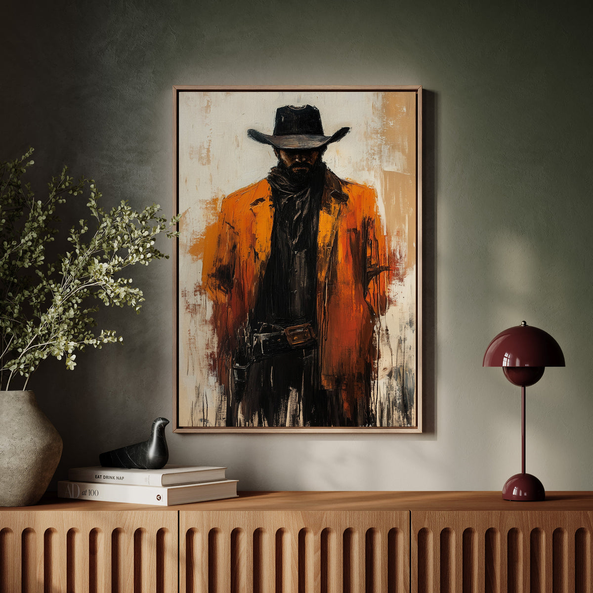 The Drifter in Ember Coat