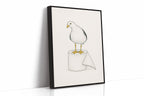 Seagull on a Toilet Roll