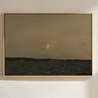 Moonrise Over Quiet Waters