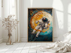 Astronaut in the Colorstorm