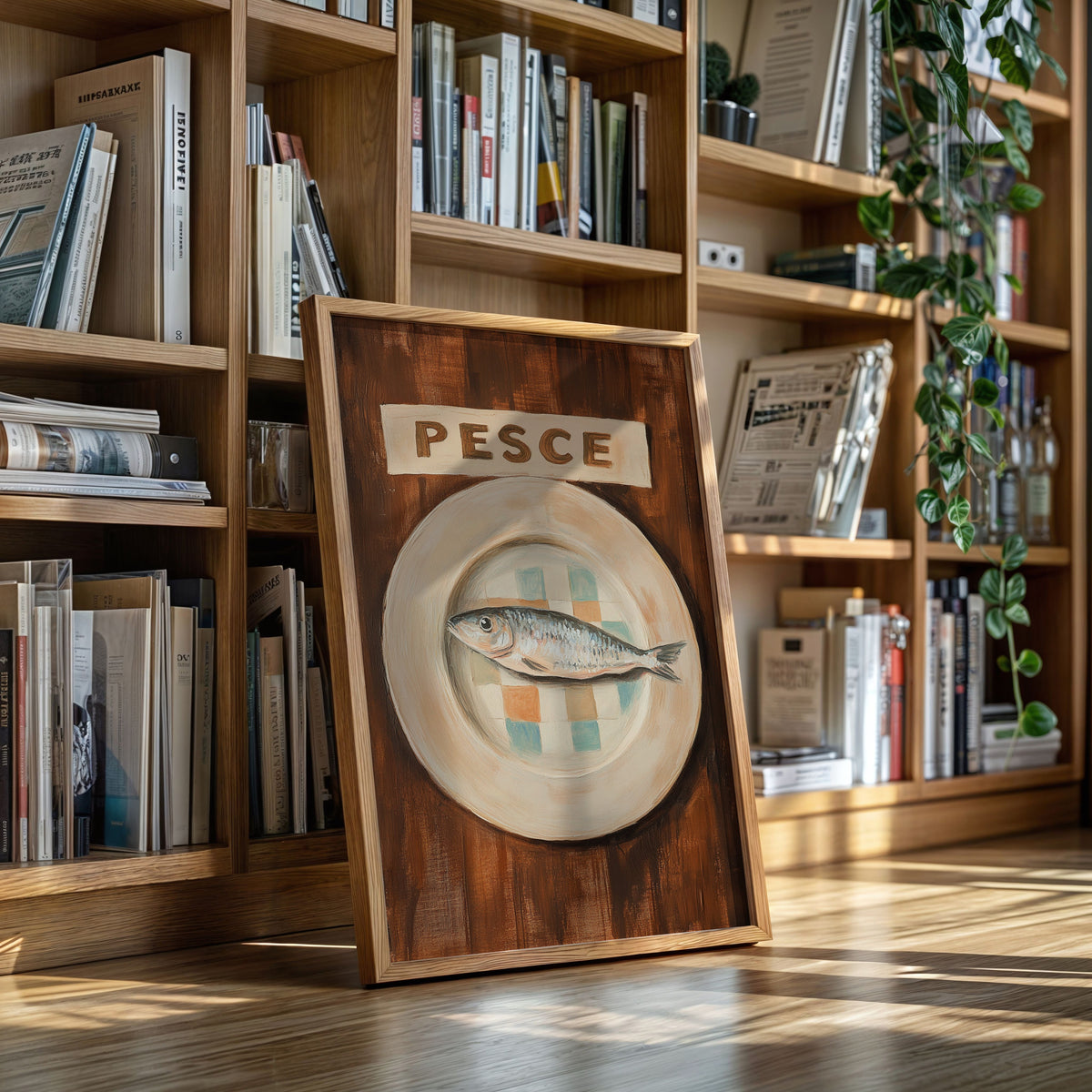 Pesce on a Checkered Plate