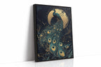 Moonlit Majesty in Gilded Plumes