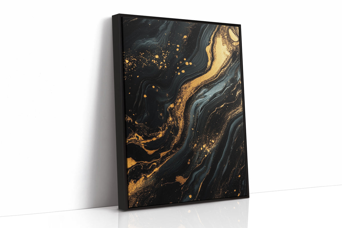 Obsidian Rush with Golden Sparks