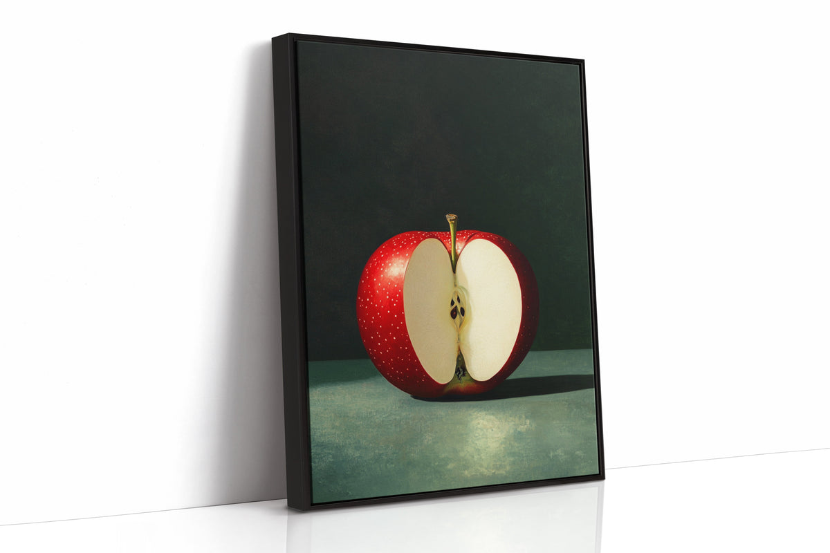 The Apple Divided in Stillness