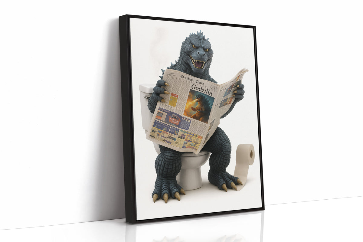 Godzilla on the Throne
