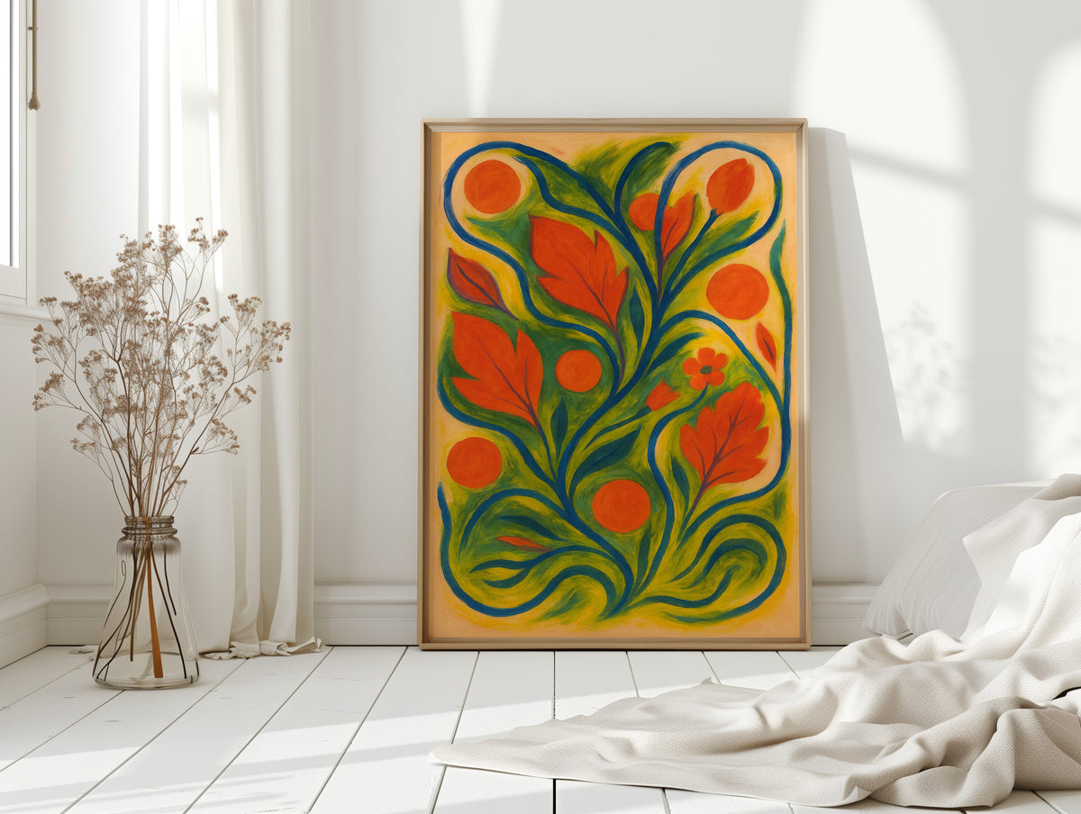 Sun Garden in Wild Motion