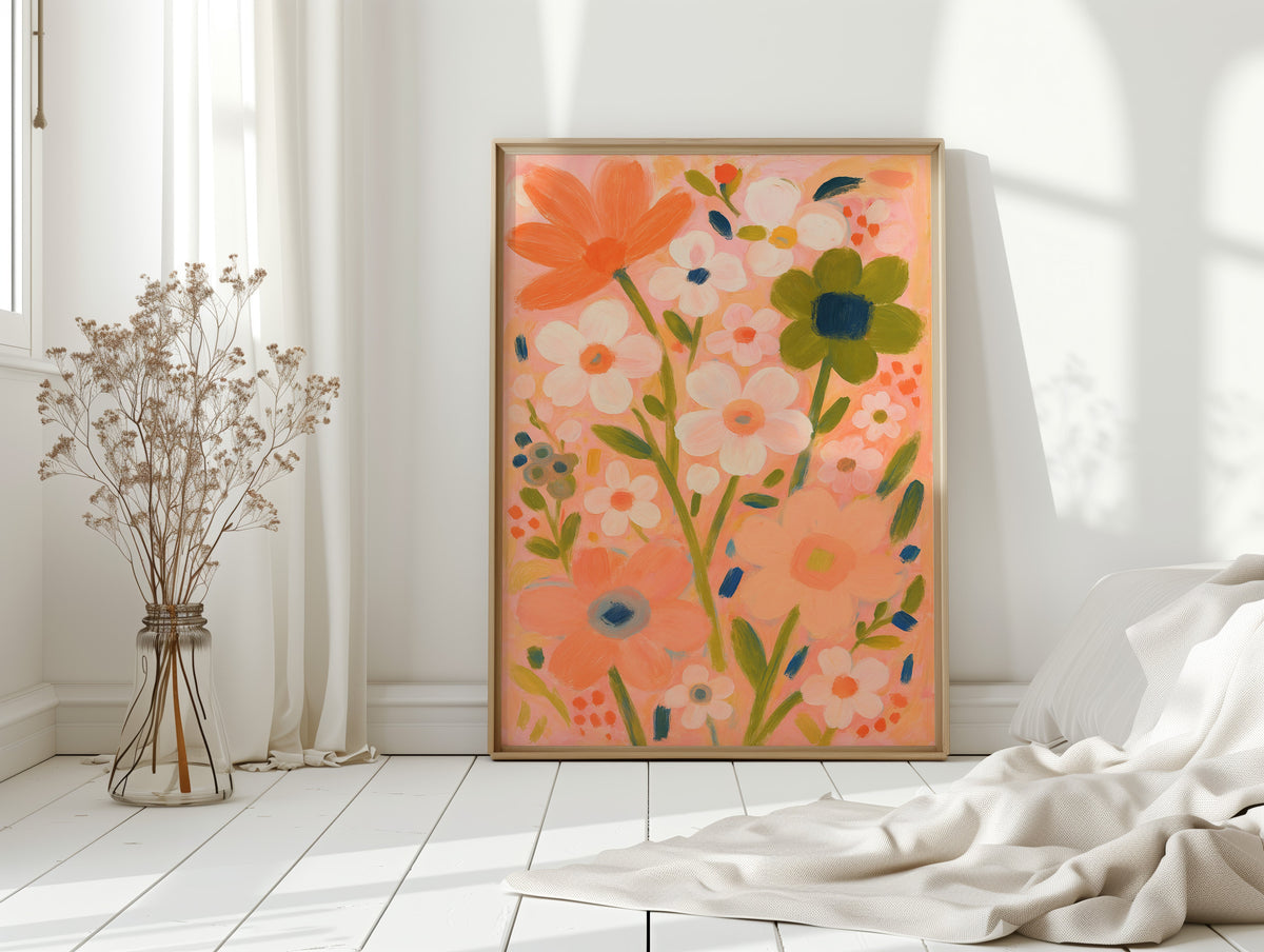 Blush Garden in Full Bloom