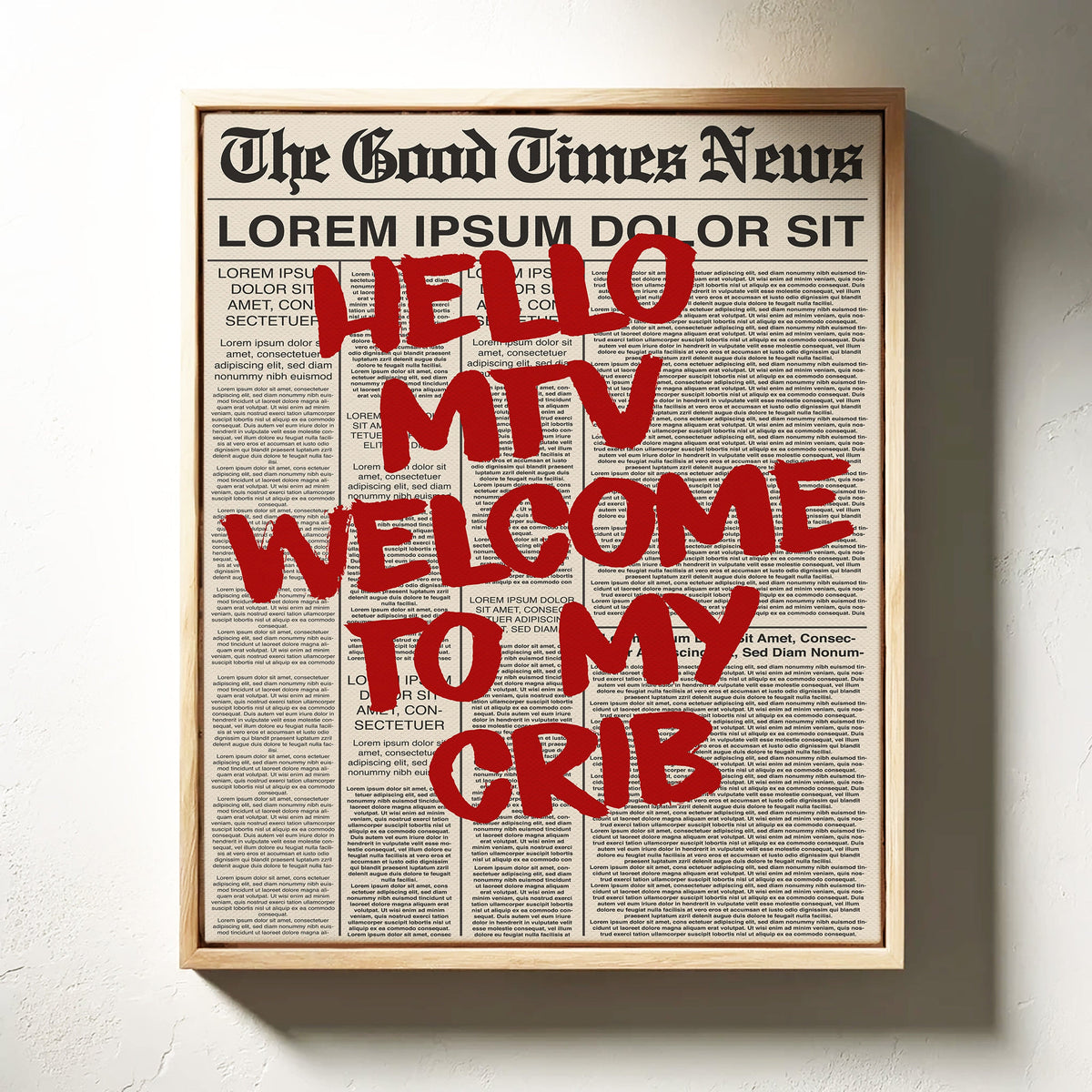 Hello MTV, Welcome Print