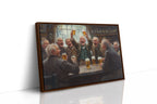 Timeless Camaraderie: Vintage Pub Celebration Canvas Wall Art