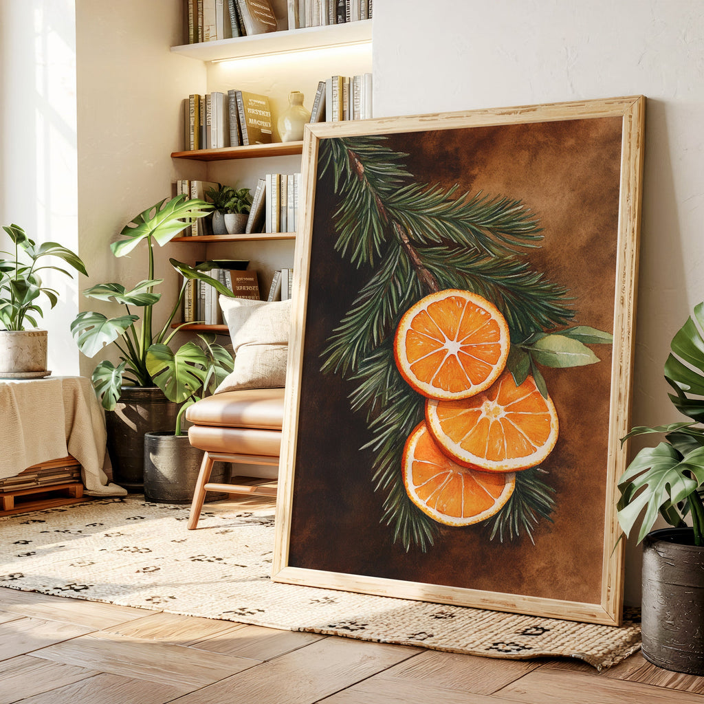 Citrus Meets Evergreen Embrace
