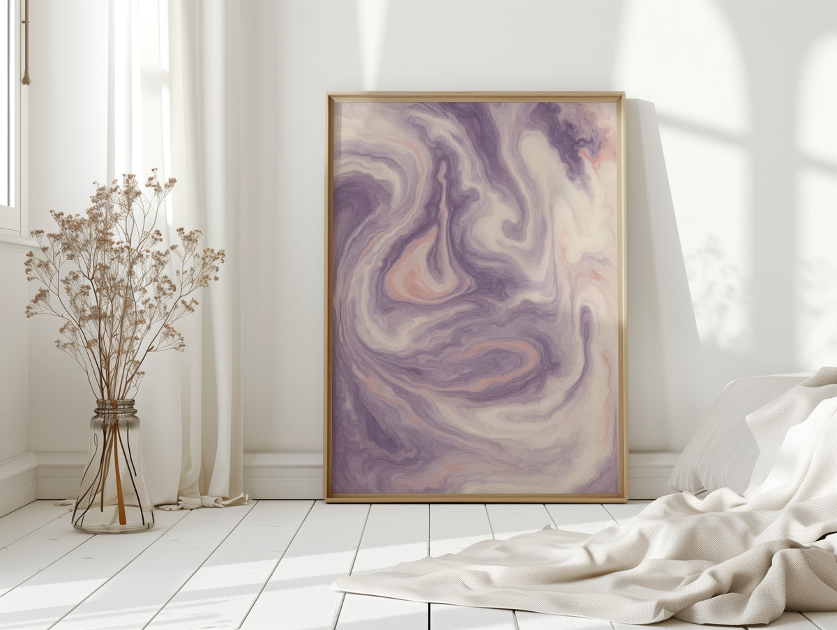 Lavender Dreamscape Swirl