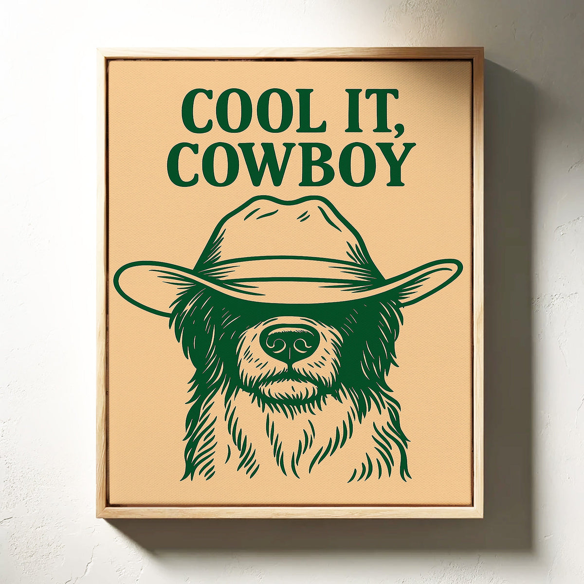 Cool It, Cowboy – Western Sass Meets Doggone Charm