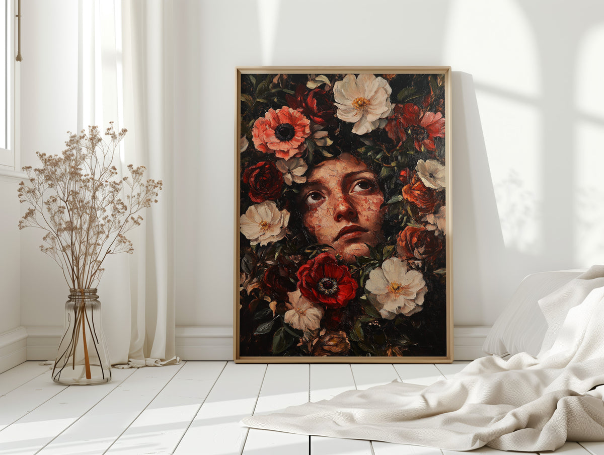 Fading Bloom Portrait