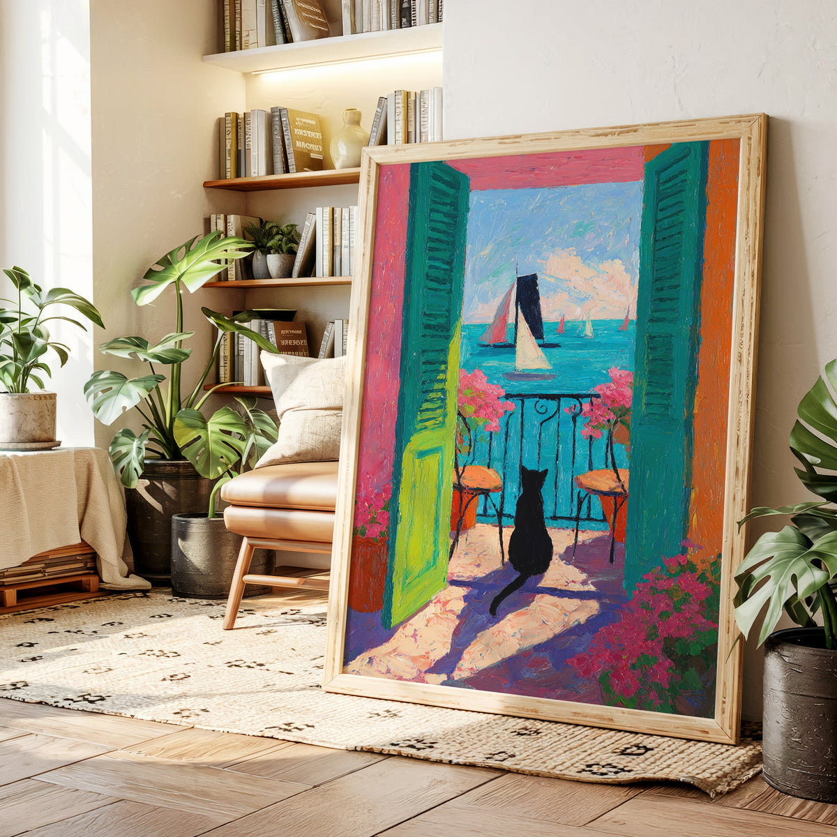 A Cat's View of Sailboats