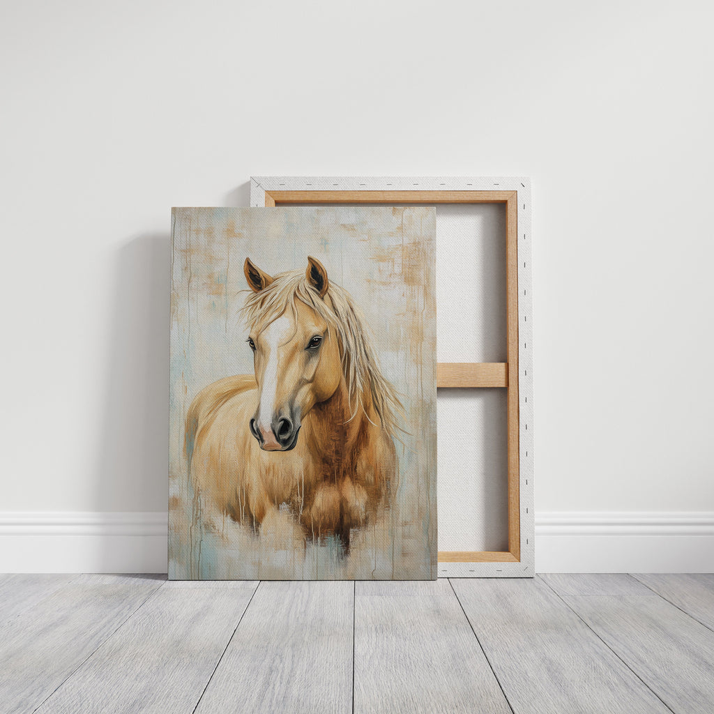 Palomino Gaze: Golden Spirit