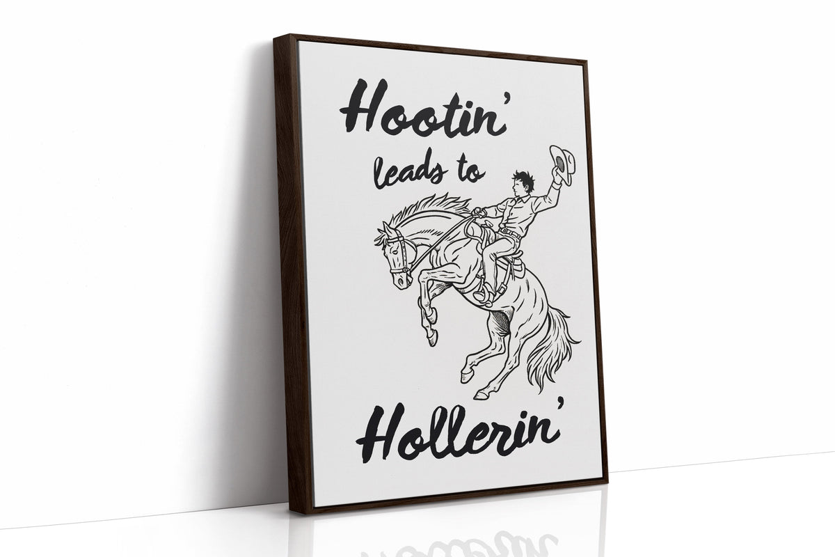 Hootin’ Leads to Hollerin’