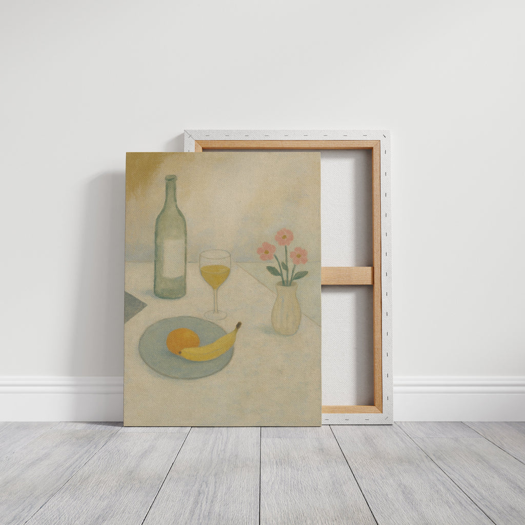 Banana and Wine in Morning Light