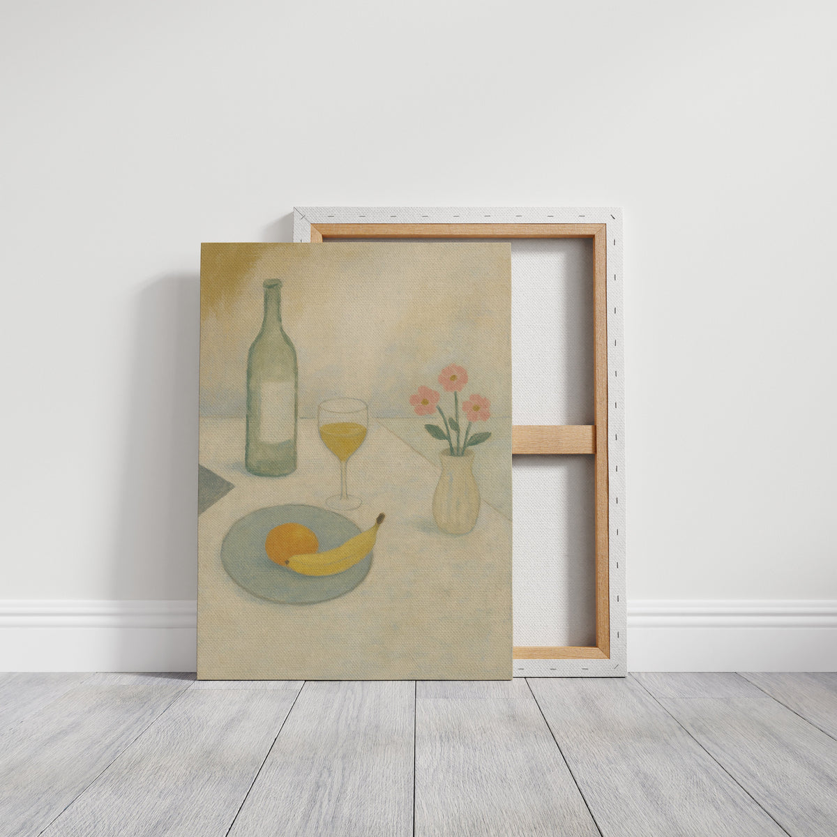 Banana and Wine in Morning Light