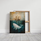Whale Dreams Beneath the Tall Ship