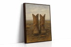 Western Boots Still Life – Cowboy Art Print