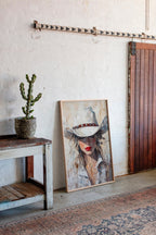 Cowgirl Grace in White Hat