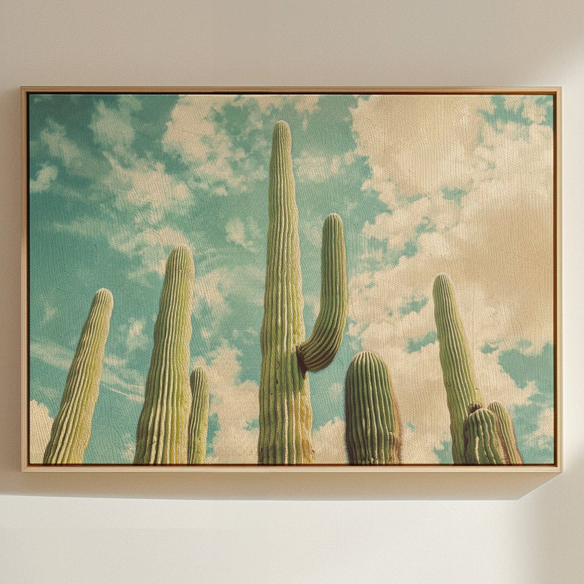 Desert Giants Under Dreamy Skies