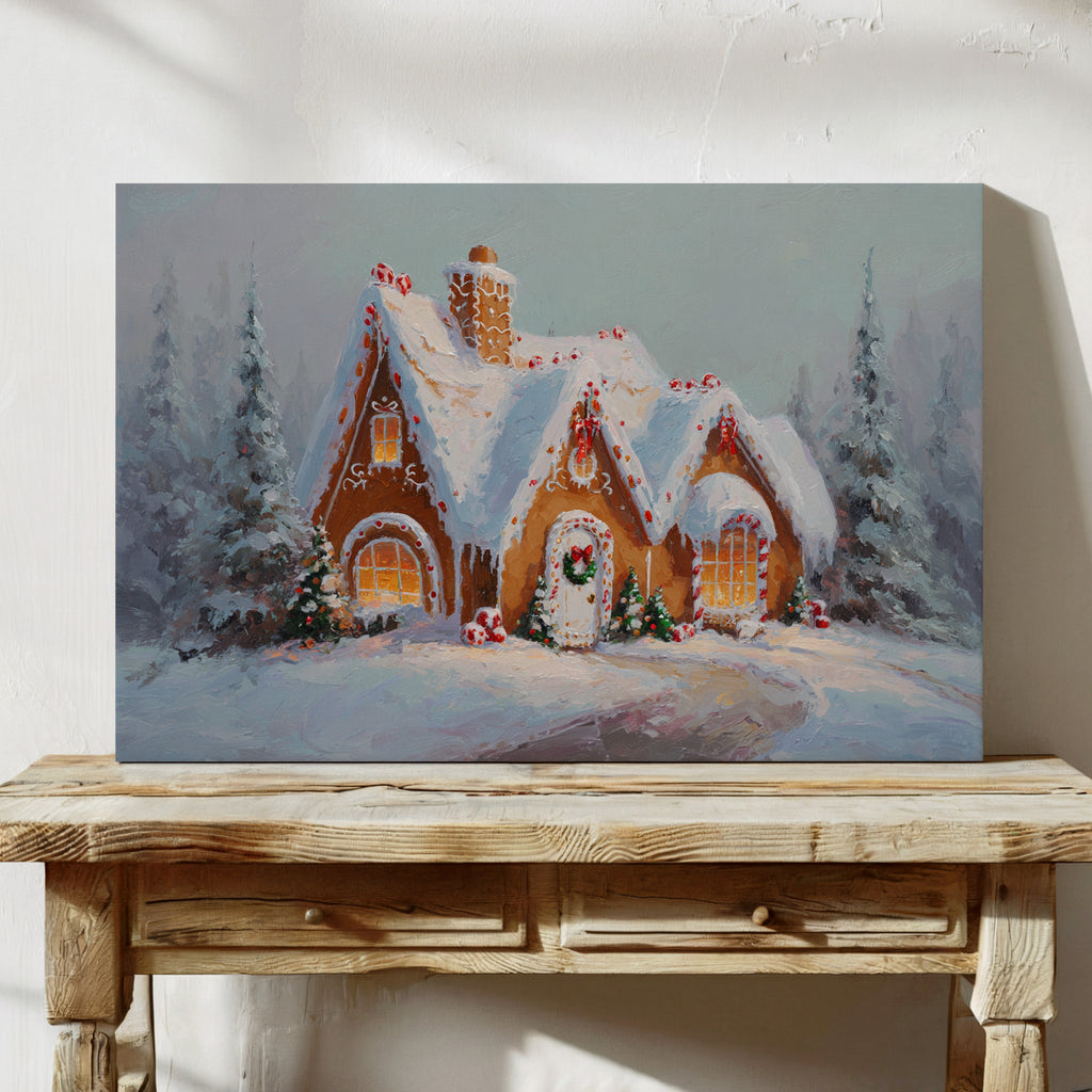 A Cottage Wrapped in Sugar Frosting