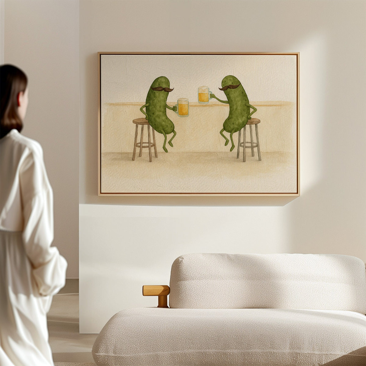 Pickles with Pints and Mustaches